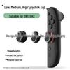 Новый колпачок для контроллера игры Nintendo Switch 2-го поколения: Средний, Высокий, Низкий, Сильный Захват Колпачок для джойстика NS2 В наличии