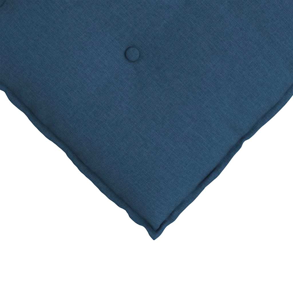 Back Cushion Blue 140 x 19 x 50 cm Fabric