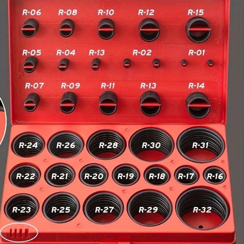 419PCS Mixed Size O-Ring Gaskets 34 Sorts Sealing Ring Assortment Kit  Automotive Mechanics