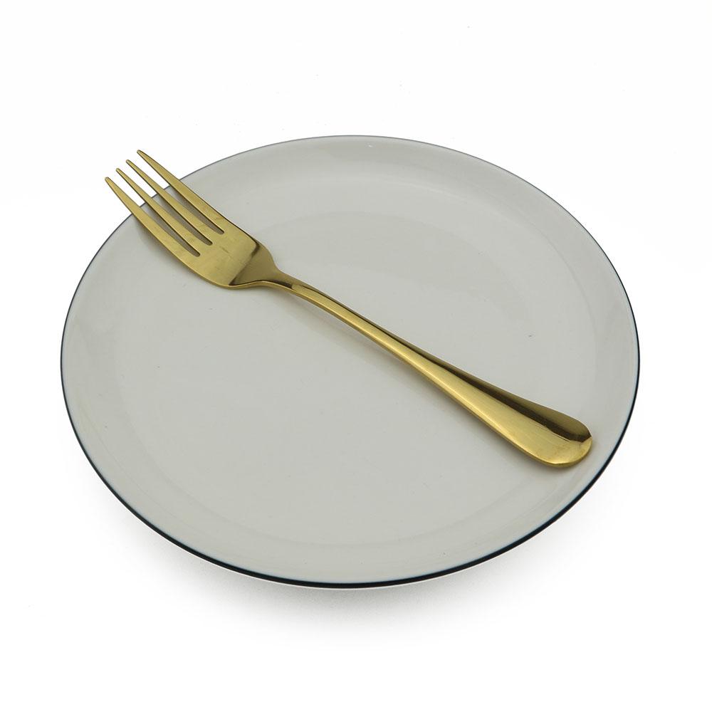 Столовая вилка Цветная радужная столовая посуда Корейские столовые приборы Вилка для десерта и салата Длинная ручка Столовая посуда Вилки Столовые приборы