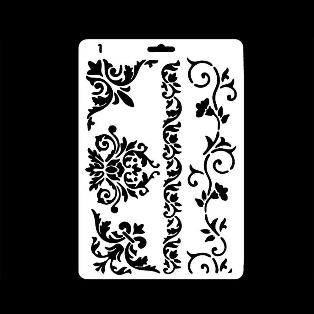 Reusable Face Paint Templates Hand Painting Tattoos Makeup Tools DIY Body Art Paint Stencils Party