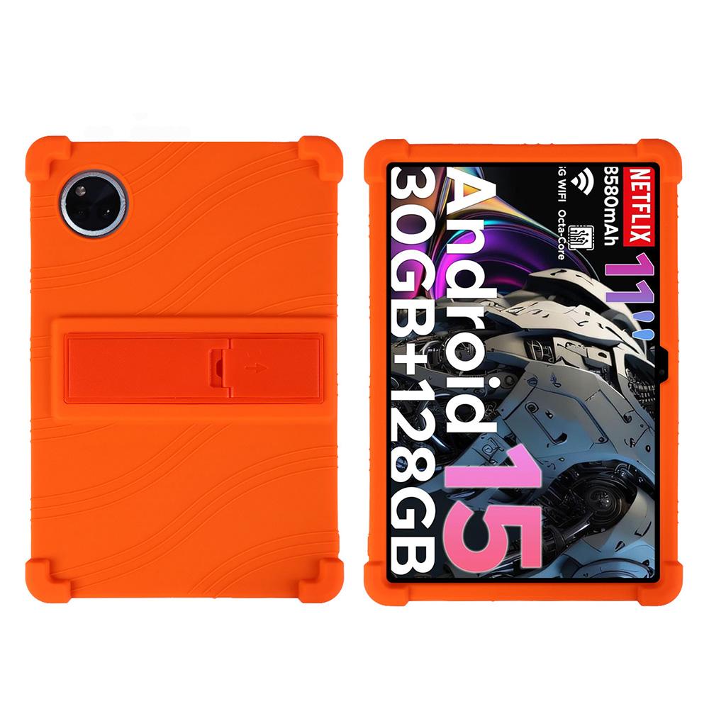 Soft Silicone Case for Doogee Tab G6 A9 Pro Plus T36 T40 Pro T20 Ultra T20S T20 T10Plus Adjust Stand Cover Kids Safe Shockproof