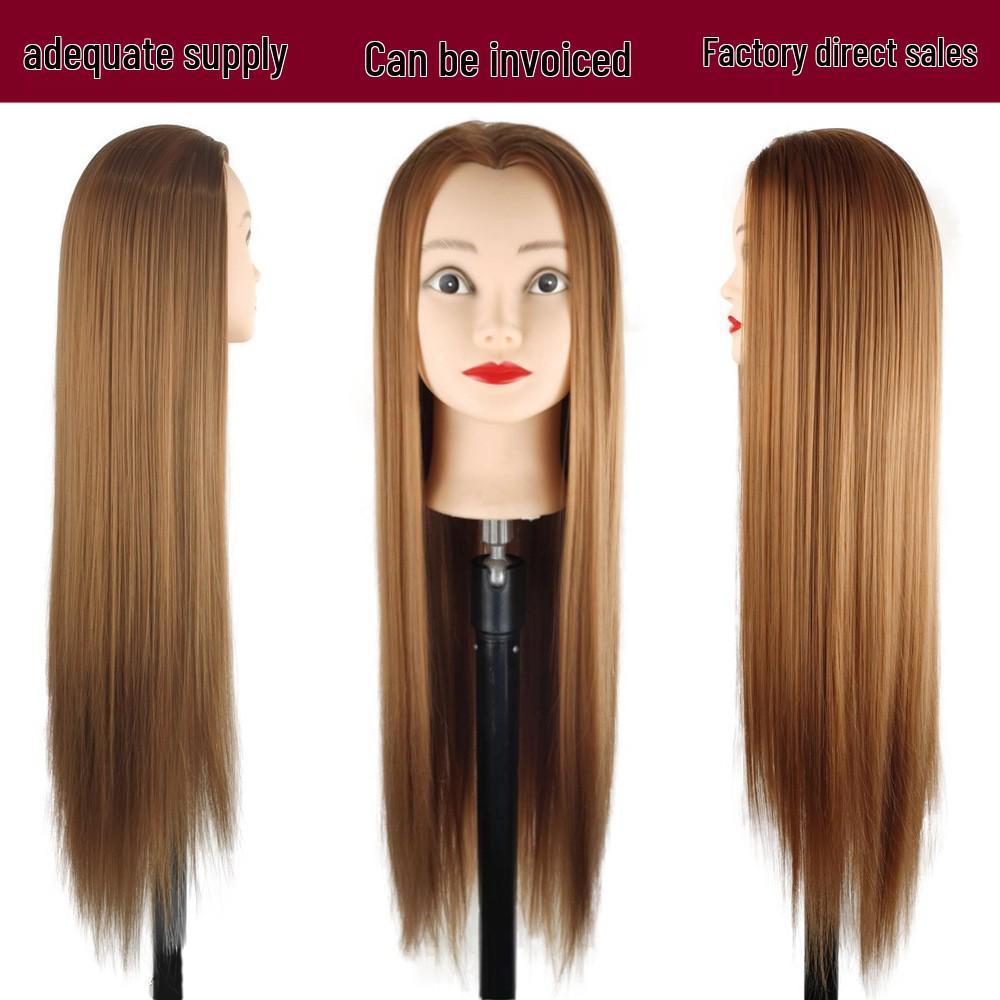 Манекен-голова для парикмахерской практики (стрижка, плетение, макияж)