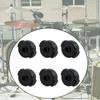6 Pieces Cymbal Quick Release Nuts Sturdy Jazz Drum Parts Accessories for