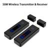 Беспроводной HDMI-совместимый передатчик-приемник 50M для передачи на большое расстояние, адаптер-удлинитель 1080P 60Hz для ПК, ноутбука, камеры, монитора, ТВ, потоковой передачи видео