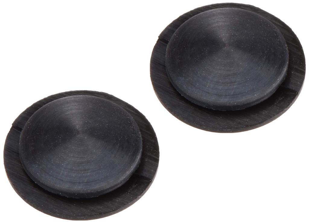 Kijima HD-04221 Motorcycle Parts Hole Plug Rubber Set of 2 Compatible with M10 (3/8 Inch)