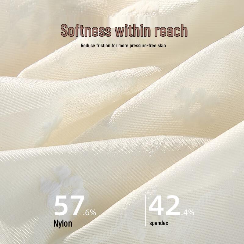 Urban Lady Women's Seamless Lace Briefs with Mulberry Silk Crotch - 3 Pack