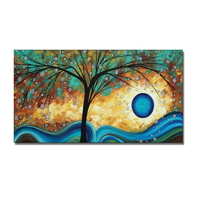 Абстрактные цветы, деревья, постеры и принты, холст, живопись, скандинавские куадросы, настенные художественные картины для гостиной, домашний декор, без рамки