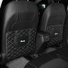 Защитная накладка на спинку сиденья автомобиля из ПУ кожи для Jeep Grand Cherokee WK2 2011-2019 Wrangler YJ TJ JK JL JKU
