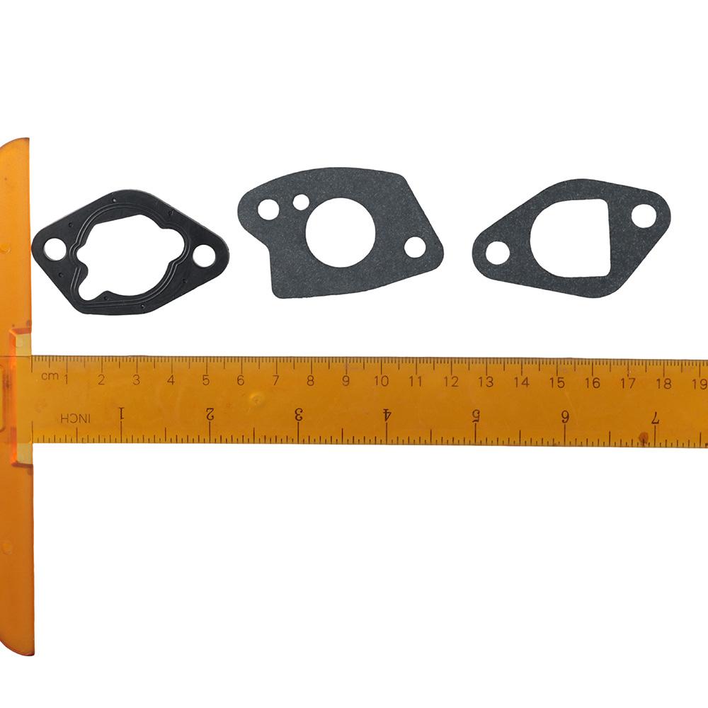 1set Black Carburetor Gaskets Non Asbestos Engine Car Assessories Parts Generator  For Car