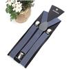 Suspender Unisex Clip On Suspender Elastic Y-shape Men Adjustable Braces