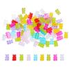 1000Pcs Resin Candy Bear Charms Beads for DIY Necklace Bracelet Earrings Jewelry Making