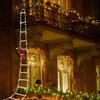 1.8M Santa Claus Climbing Ladder String Lights USB 8 Modes LED Lamp Christmas Decoration for Garden Cristmas Tree New Year Gift