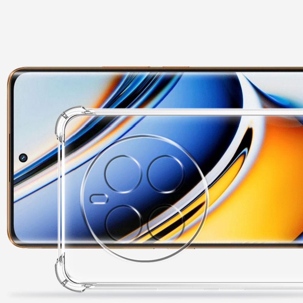 Для Realme Narzo 70 Pro Чехол Прозрачный Ударопрочный Силиконовый Мягкий ТПУ Чехол Для Realme Narzo 60 Pro Coque on Realme Narzo 30 5G Funda