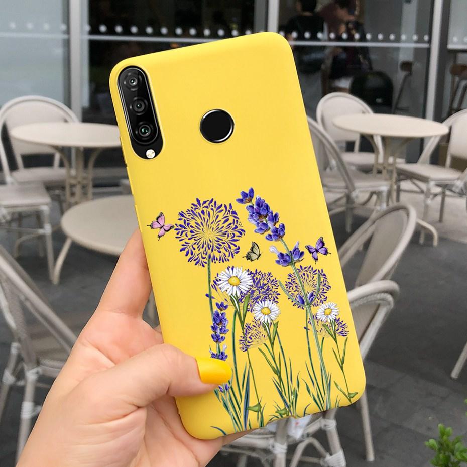 Flower Phone Cases For Huawei P30 Lite Pro Case Cover On Fundas Huawei P30 P30lite P 30 lite pro P30pro Cute Soft Silicone Cases
