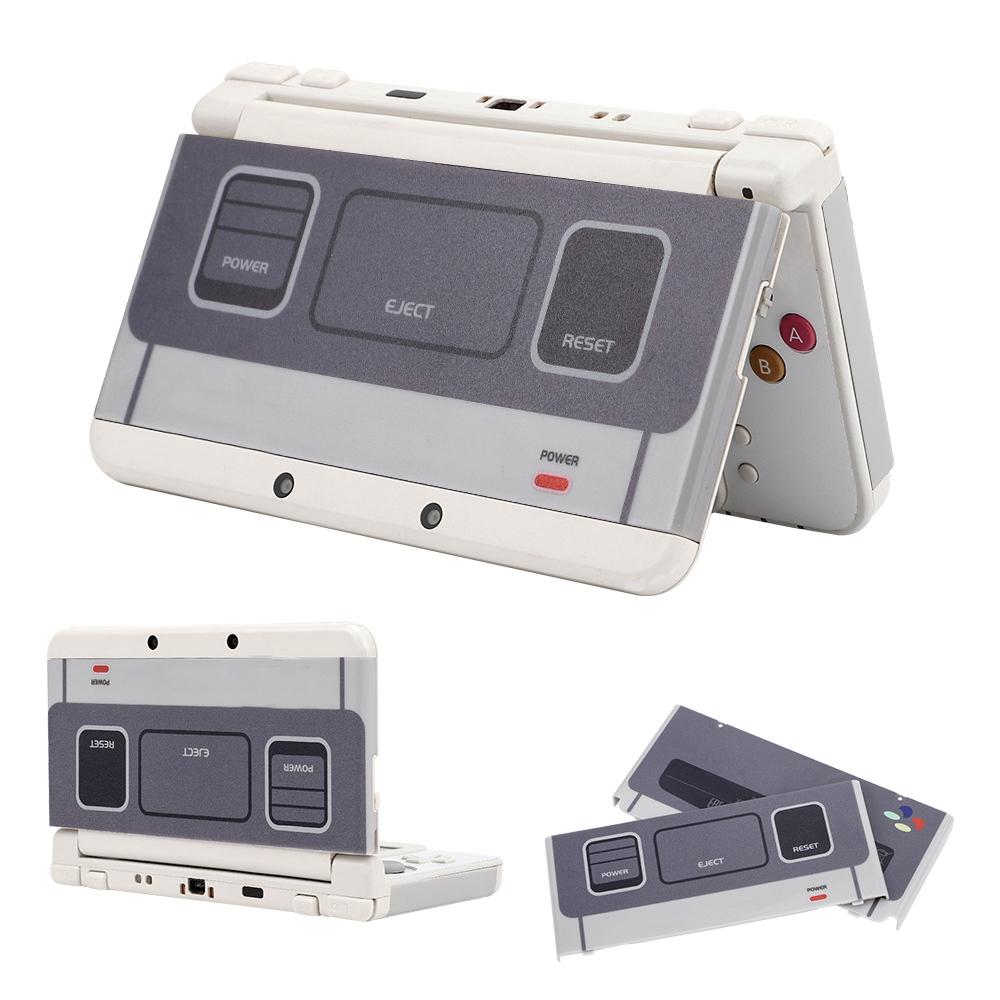 Сменная крышка корпуса для New Nintendo 3DS, верхняя и нижняя, серая