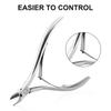 Professional Cuticle Cutter Nail Nippers Scissors Manicure Pusher Pedicure Tong Dead Skin Remover Nail Cuticle Regrowth Tool
