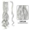 MISSQUEEN Women Fashion Long Wavy Ponytail Synthetic Fiber Natural Wavy Wrap Around Hair Extensions Daily Wear Long Wavy Hairpiece