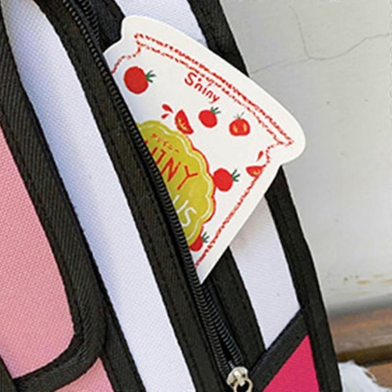 Creative Women 2d Drawing Backpack Cartoon School Bag Teenager Girls Daypack - SNNGV