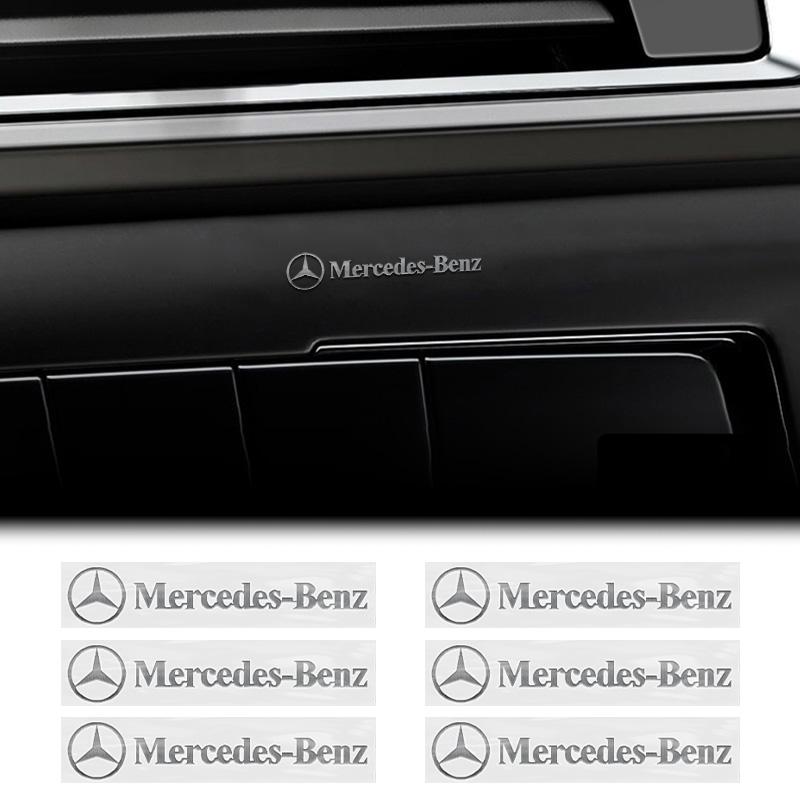3D Metal Emblem Sticker Car Styling Interior Decoration Decals For Mercedes Benz Brabus Maybach W204 GLC CLA GLK W205 W203 W206 AZ1