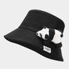 Breathable Solid Color Red Panda Fisherman Hat Cute Sun Hat Fisherman Hat Sun Protection Basin Hat Camping
