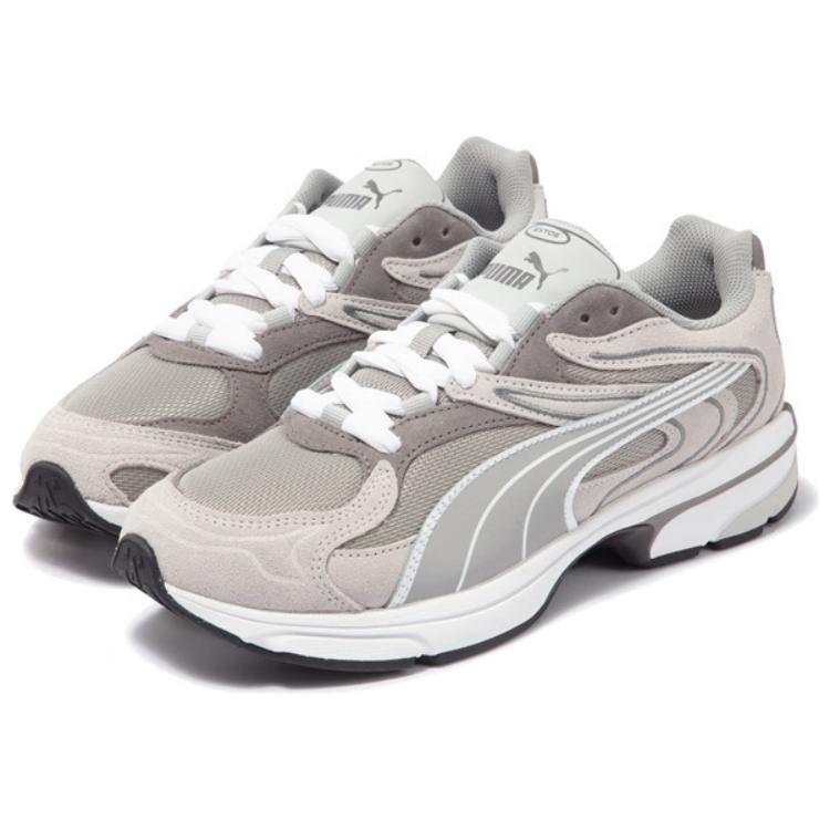 Puma Extos Nostalgic Fashion Low-Top Casual Shoes Unisex Sneakers Gray Silver 399828-01