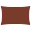 VidaXL Sunshade Sail Oxford Fabric Rectangular 5x8 M Terracotta