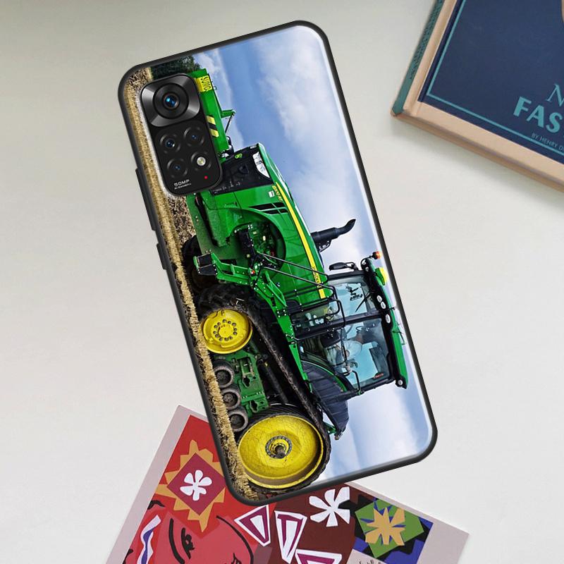 Фермерский Трактор Чехол Для Xiaomi Redmi Note 14 Pro 13 12 11 9 10 15 Pro Plus Redmi 15 C 14C 13C 10C 12C Обложка