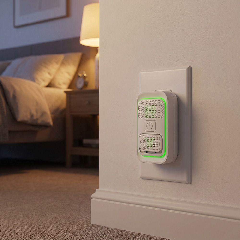 Portable Air Cleaner US UK EU Plug Plug-In Air Purifier Negative Ion Generator Bedroom