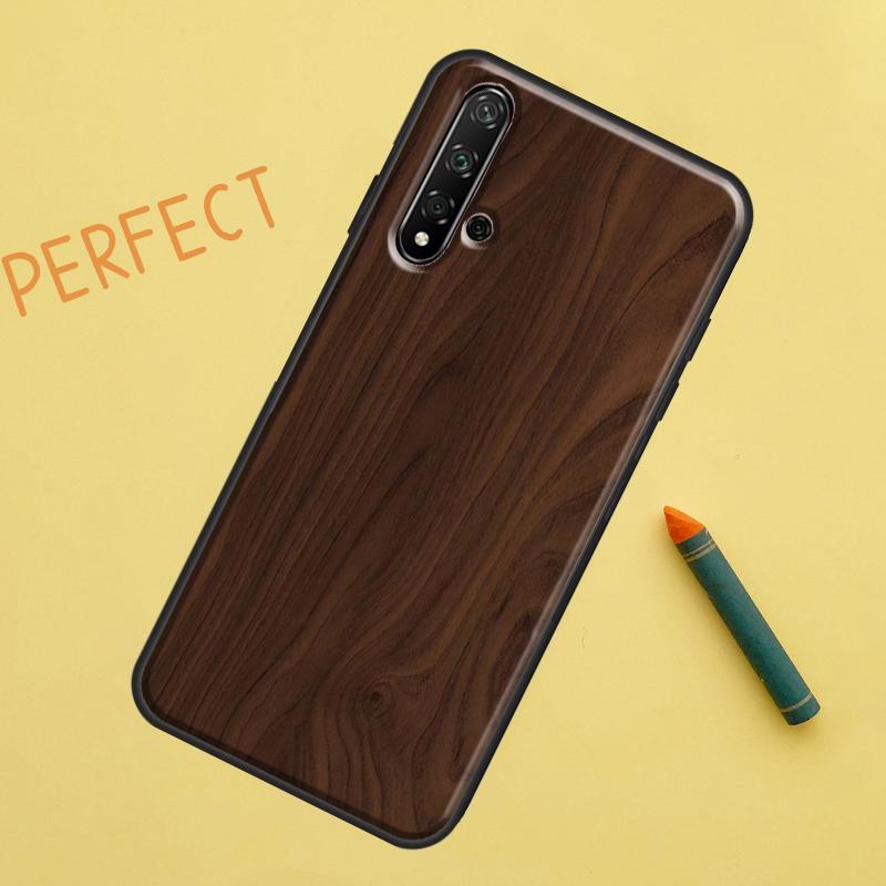 Текстура дуба для чехла Huawei Nova 5T 9 10 SE 7i 8i 11i 12i Y60 Y61 Y70 Y72 Y73 Y90 Y91 P20 P30 P40 Lite