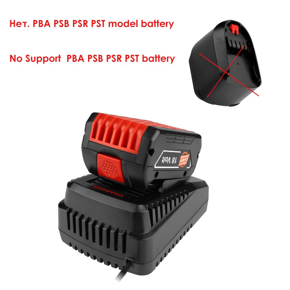 Newest for BAT609 BAT609G BAT618 BAT618G Charger AL1860CV AL1814CV for Bosch Battery Charger 3A 18V 14.4V Li-ion Battery Charger
