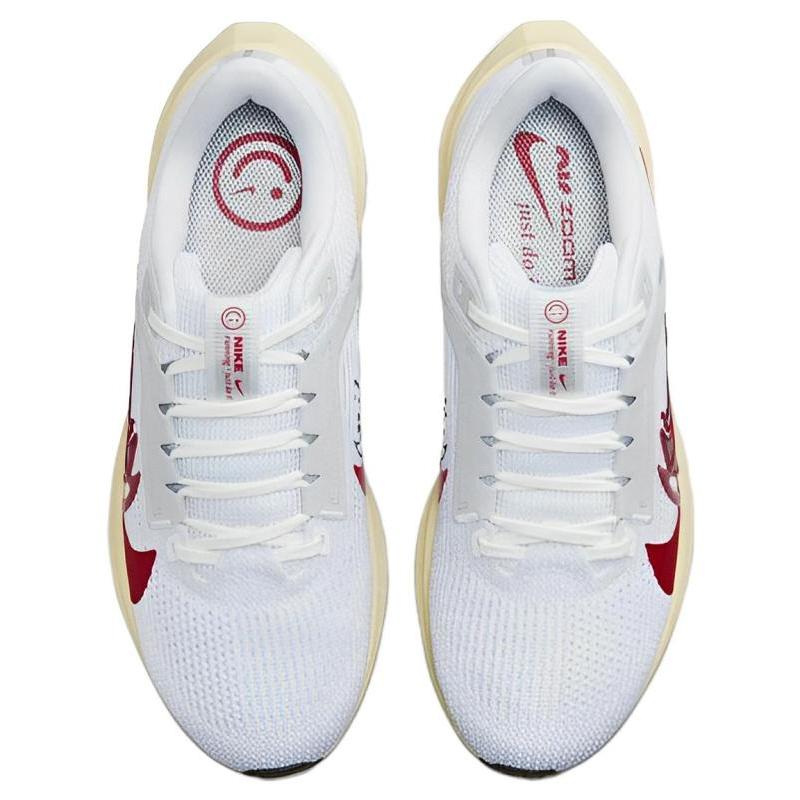 Nike Кроссовки Pegasus 40 Premum Белый/Красный для женщин FB7703-100