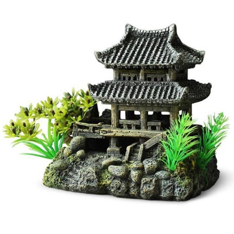 Aquarium Decorations Large Fish Tanks Ornament Aquarium Landscape Decoration Fish Tanks Accessories for Cave Hide Decors