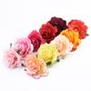 10pcs Artificial Flower Silk Rose Head Wedding Bride Brooch Wreaths Scrapbook Christmas Home Diy Gift Box Decorative Hot Selling