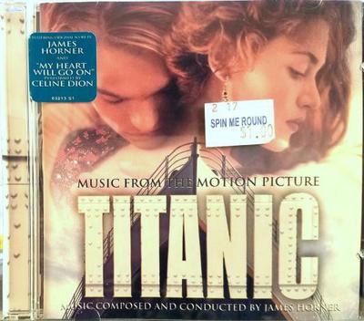 CD ДЖЕЙМС ХОРНЕР - Титаник (Музыка из кинофильма SK63213 Sony Music Soun 1997 США Кино и DVD Б/У