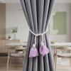 2PCS Elegant Curtain Tieback Minimalist Curtains Tie Rope Trendy Tulip Curtain Straps  Home Decor