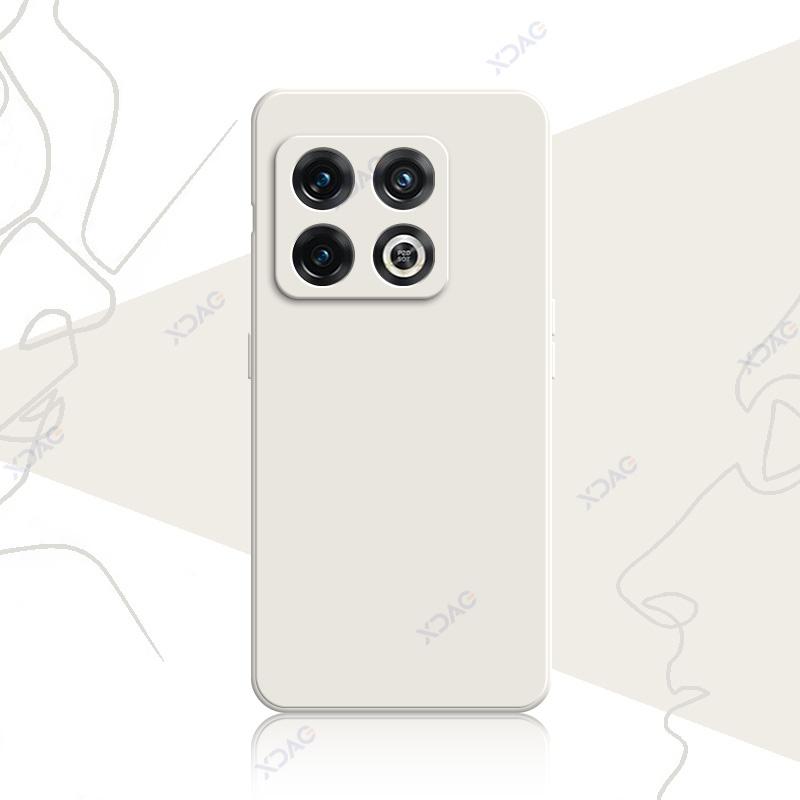 Чехол для мобильного телефона OnePlus 10 Pro One Plus 10Pro 5G 360 Мягкий роскошный квадратный жидкий силиконовый чехол для задней панели Водонепроницаемая сумка