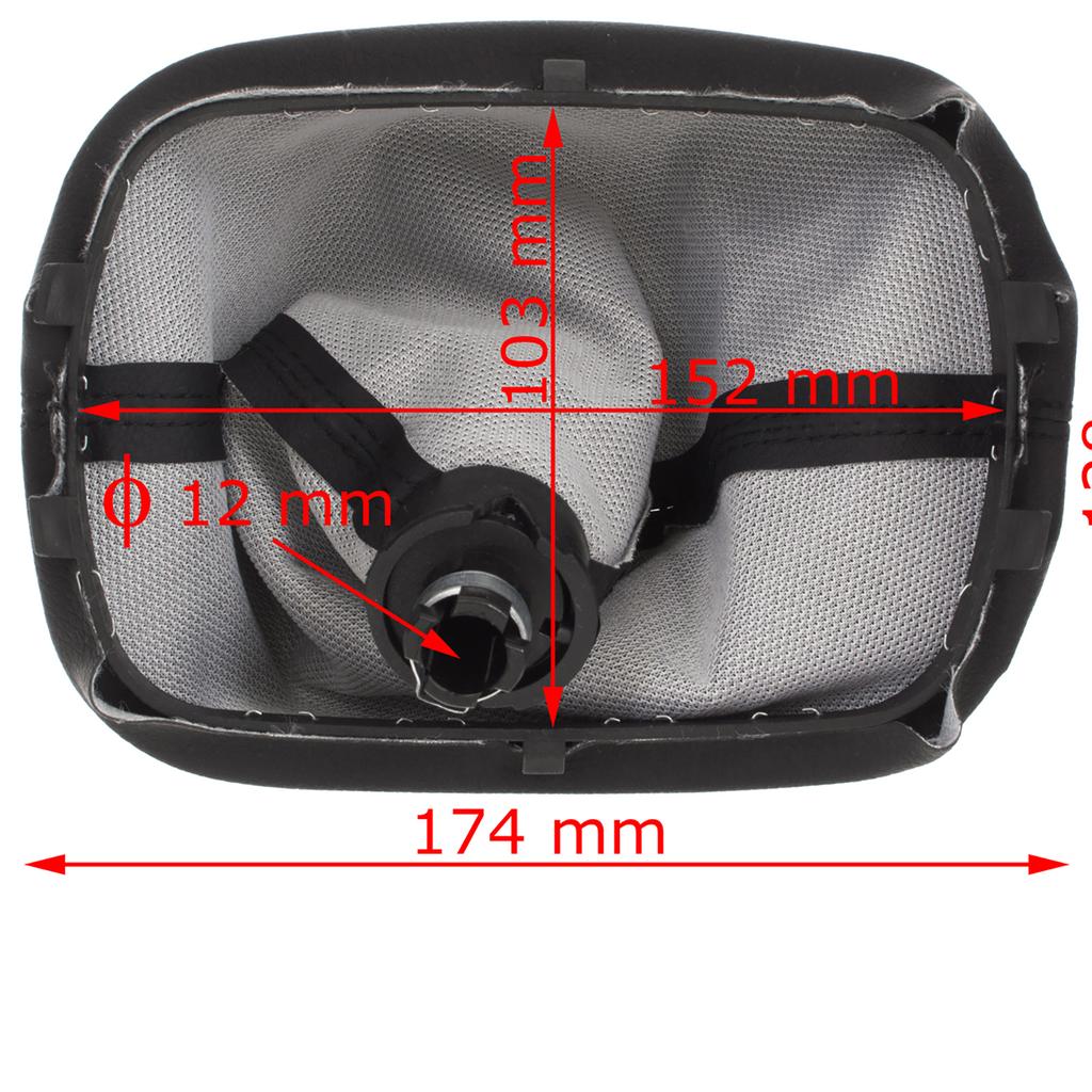 VW Passat B5 FL 00-05 gear shift knob + GASKET