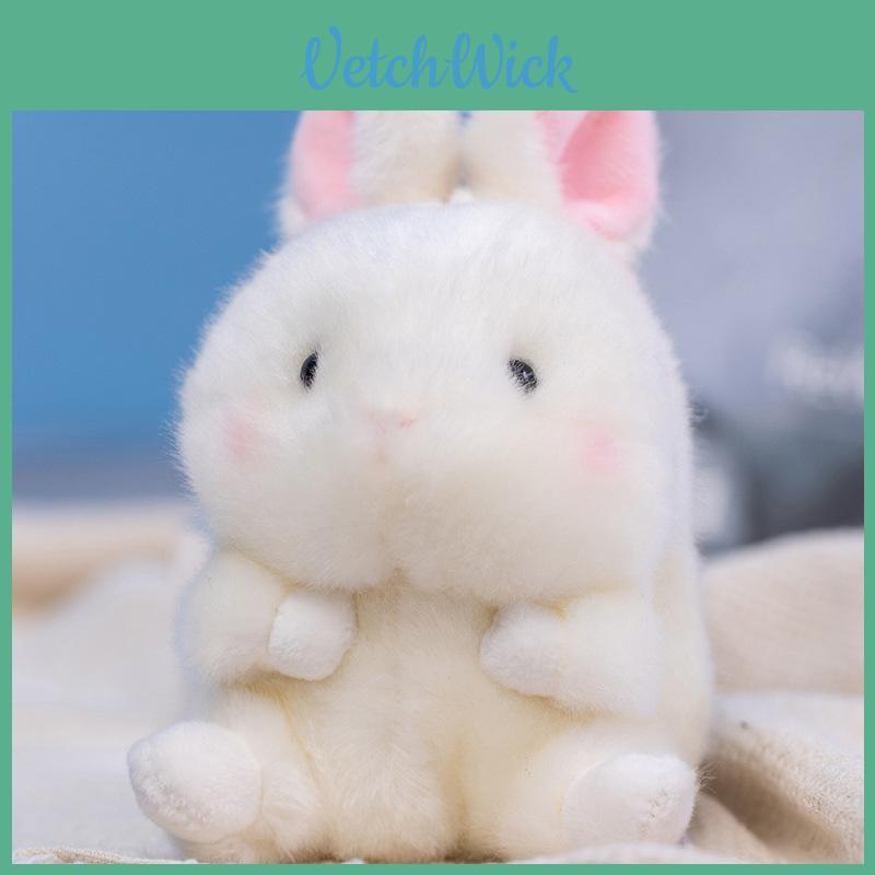 Adorable Animal Plush Keychain Bag Ornament Mini Doll Stuffed Toy Small Size