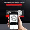 Car Temporary Parking Plate with QR & Hidden Number