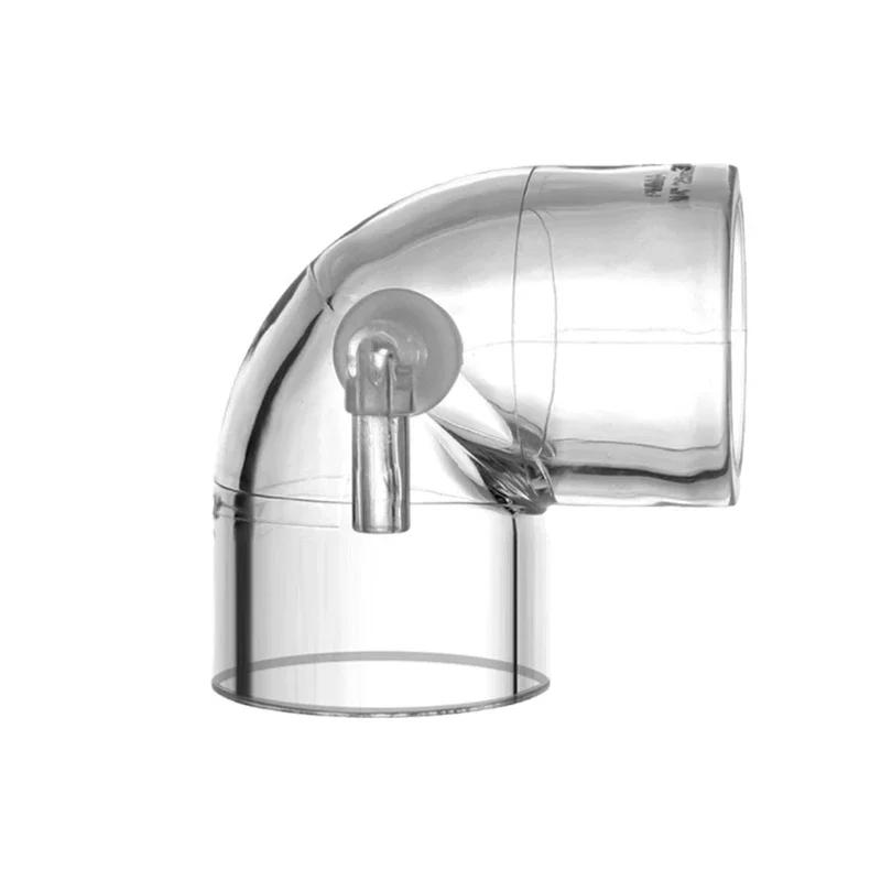 Aquarium Non-return Elbow Connector Aquarium Fish Tank Air Pump Control Valve Air Pipe Tube Accessories for Bottom Filter