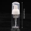 1Pc Small Foam Dispenser Plastic Pump Bottles Mini Empty Soap Refillable Bottle For Travel Cleaning Cosmetics Packaging 30Ml