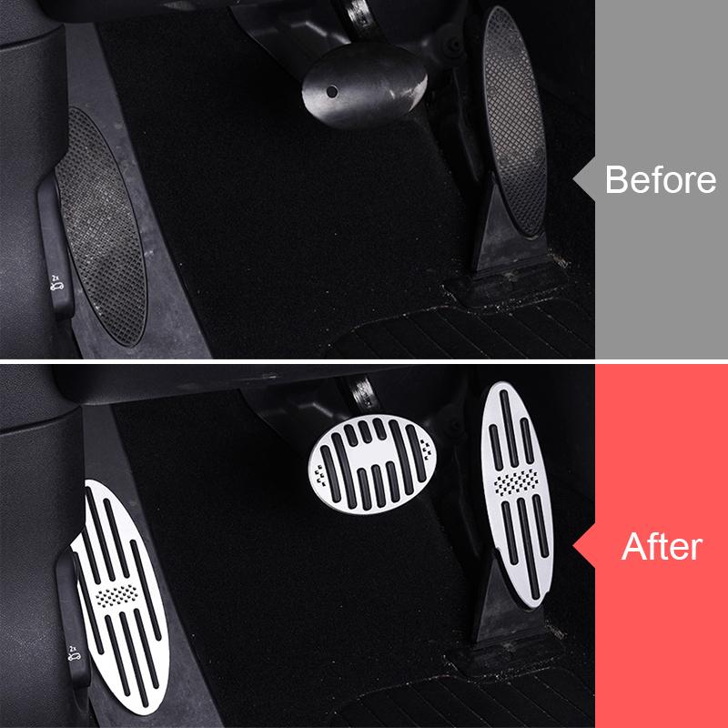 Для MINI Cooper S One Hatch Hardtop Countryman Clubman JCW R56 R60 F54 F55 F56 F60, автомобильный акселератор, тормоз, подставка для ног, педали