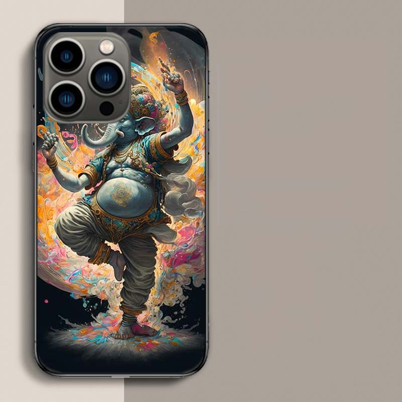 Ganesh lord Phone Case For Apple Iphone 16E 16 13 Pro Max Coque 15 14 Plus Clear 12 Mini 11 Pro Cover Cute Fundas Silicone Soft