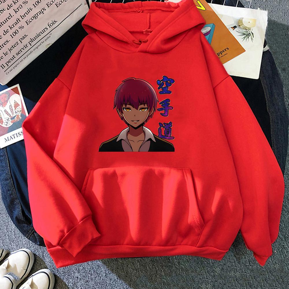 Класс убийств Коросенсей аниме Карма Акабане толстовки унисекс толстовка в стиле Харадзюку весенняя толстовка с капюшоном для мужчин и женщин модный пуловер с капюшоном