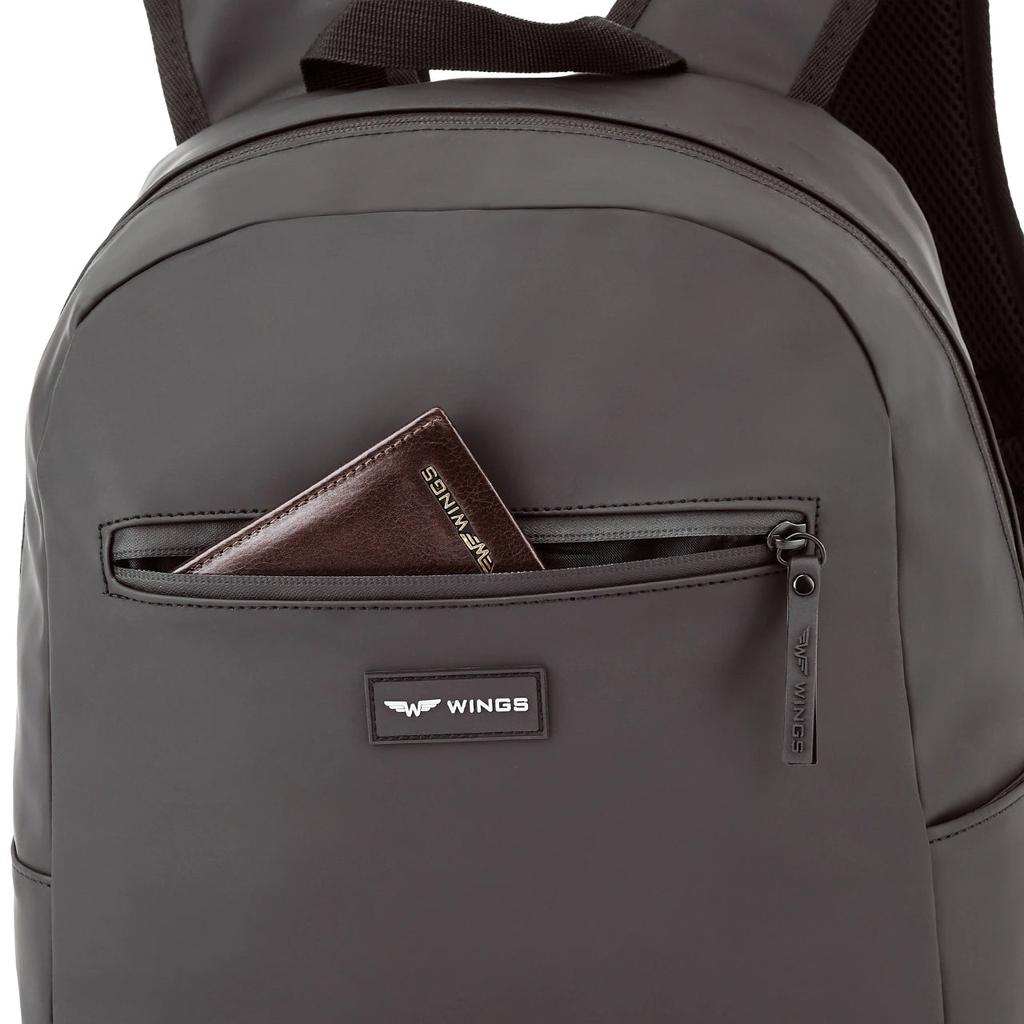 Wings Ergonomic Waterproof City Backpack Trogon Black