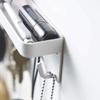 Настенный держатель для ключей, почты, полка с 6 крючками и поддоном