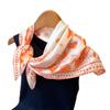 Elegant flower and bird printing high-end silk scarf simulation silk square scarf shawl versatile neck small square scarf headscarf scarf female