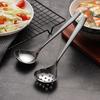 Ретро-ложка для тушения горячего, шумовка, половник для супа, шумовка из нержавеющей стали, дуршлаг, сито, совок для дома, ресторана, кухни, кухонная утварь