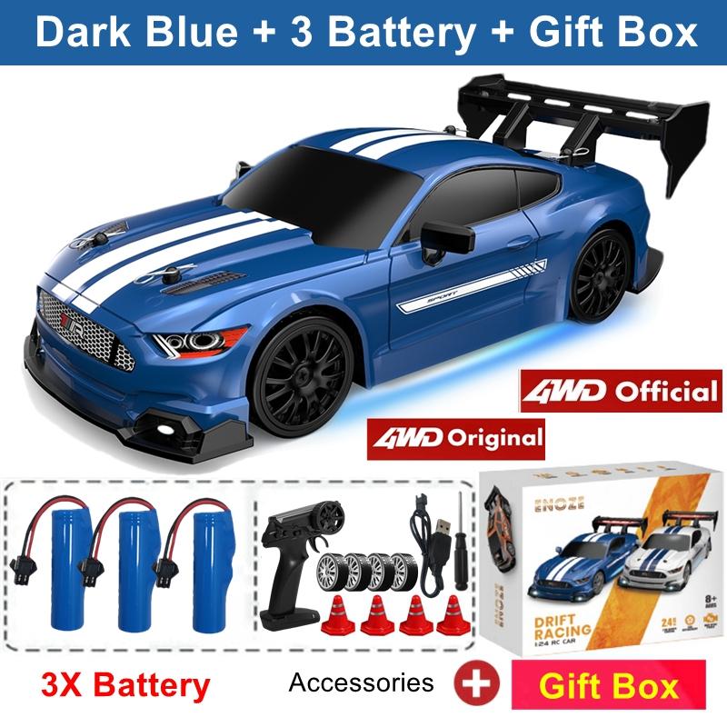 4WD RC Drift Car Remote Control GTRPRO AE86PRO Model 4x4 Racing RTR Radio Truck Vehicle Toy Gift for Boy Girl Children Kids Adult
